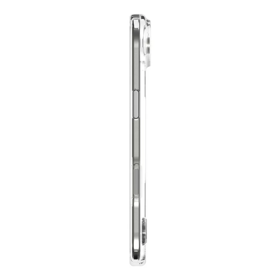 Etui Spigen Ultra Hybrid "S" MagSafe na iPhone 17 Air - przezroczysto-białe