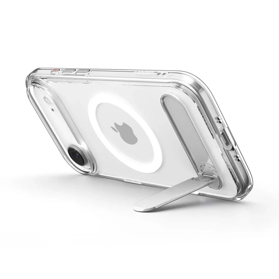Etui Spigen Ultra Hybrid "S" MagSafe na iPhone 17 Air - przezroczysto-białe