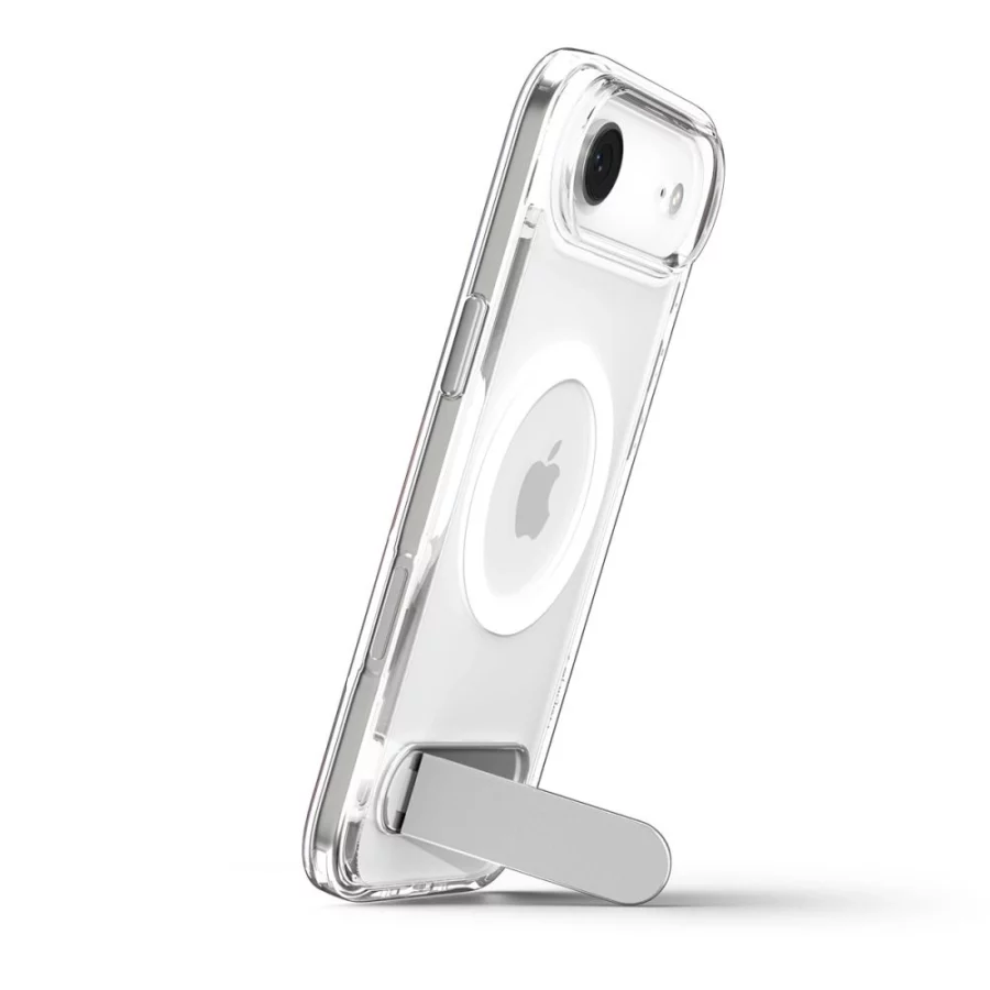 Etui Spigen Ultra Hybrid "S" MagSafe na iPhone 17 Air - przezroczysto-białe