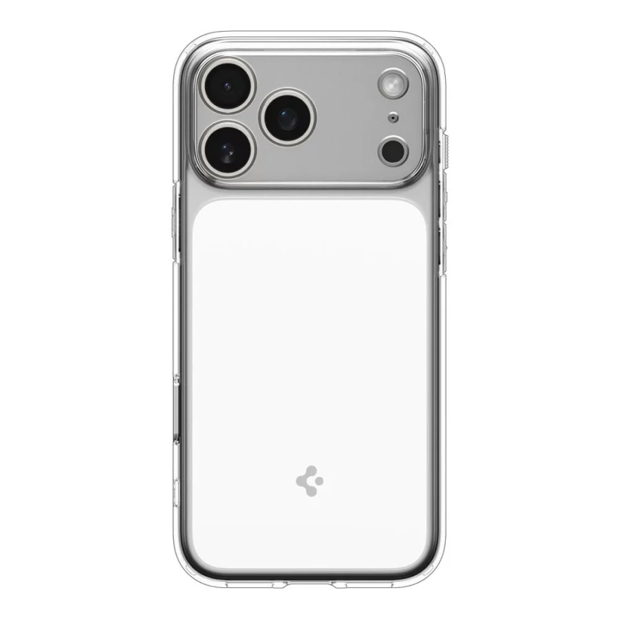 Etui Spigen Ultra Hybrid "T" MagSafe na iPhone 17 Pro Max - przezroczysto-białe