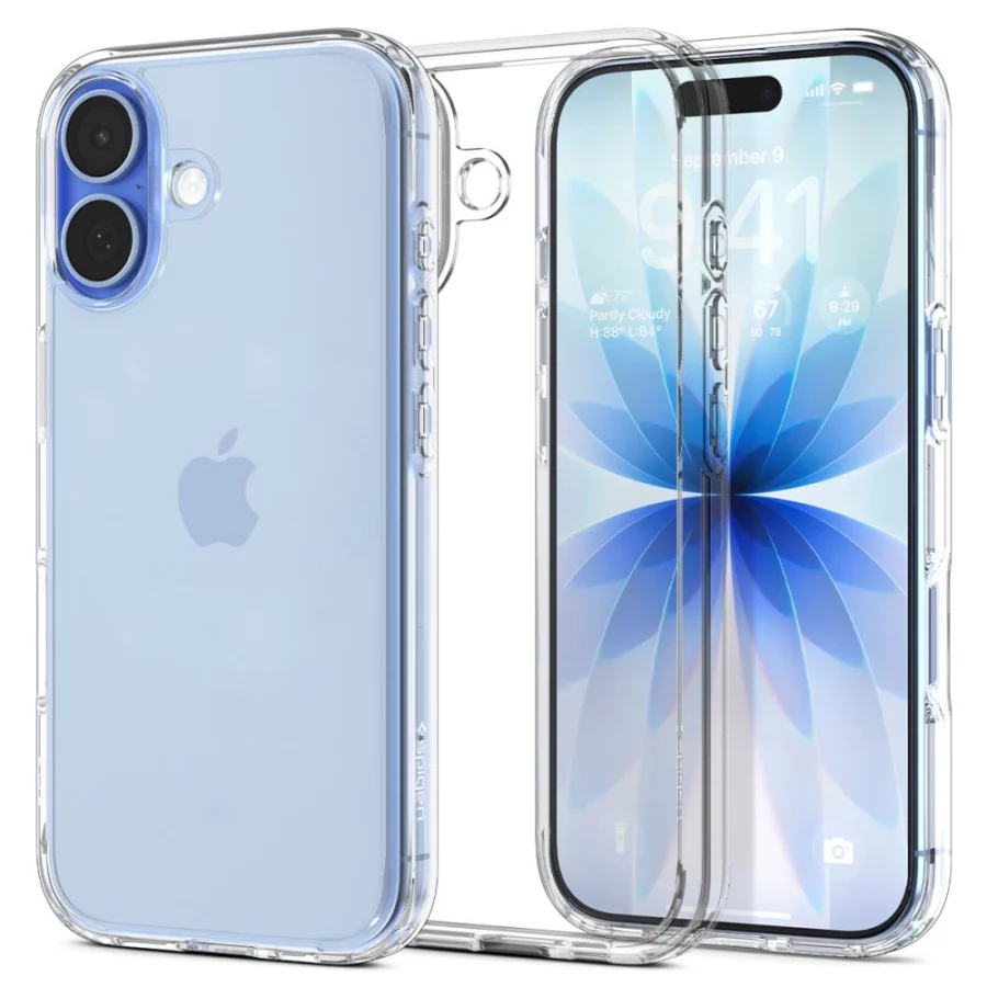 Etui Spigen Ultra Hybrid na iPhone 17 - przezroczyste