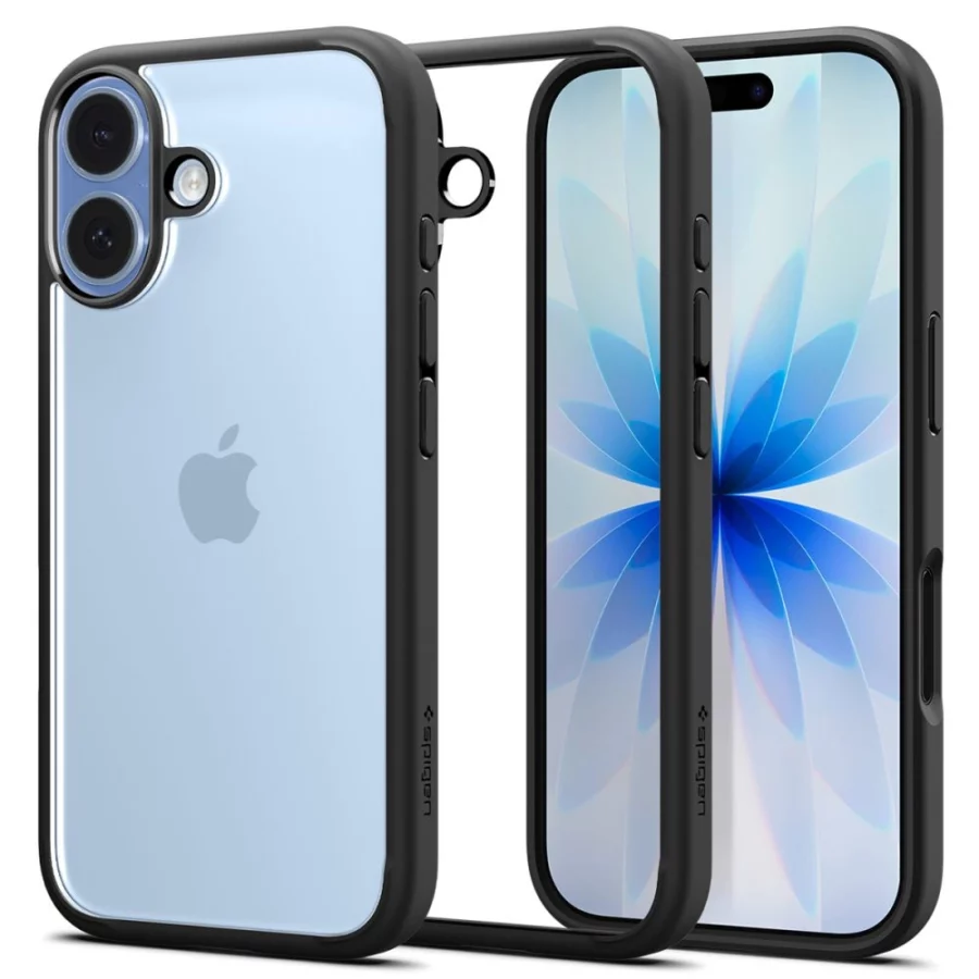 Etui Spigen Ultra Hybrid na iPhone 17 - czarny mat
