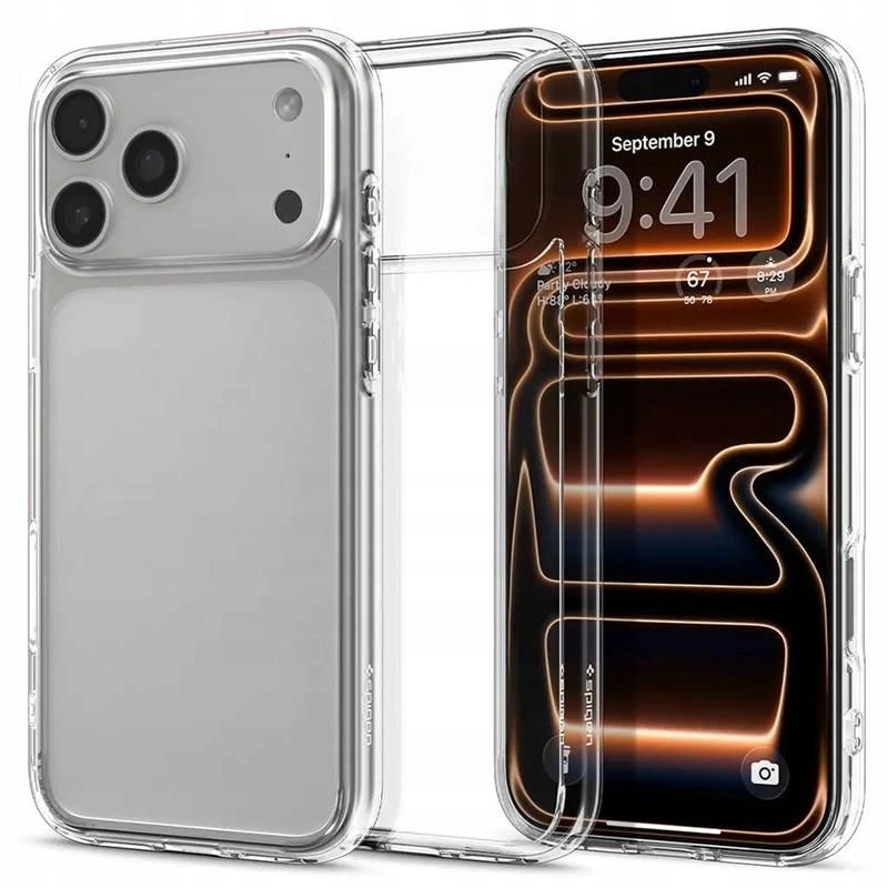Etui Spigen Ultra Hybrid na iPhone 17 Pro - przezroczyste