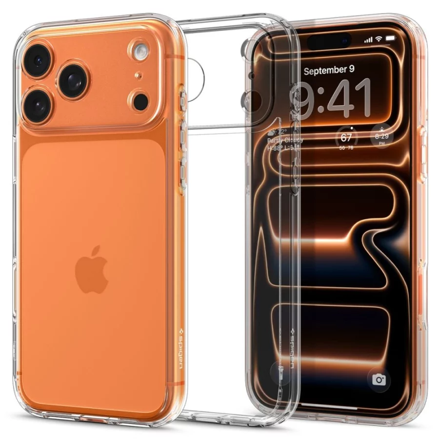 Etui Spigen Ultra Hybrid na iPhone 17 Pro - przezroczyste