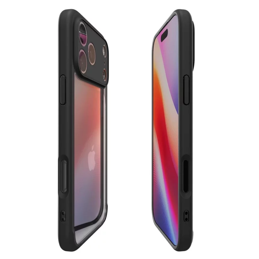 Etui Spigen Ultra Hybrid na iPhone 17 Pro - czarny mat