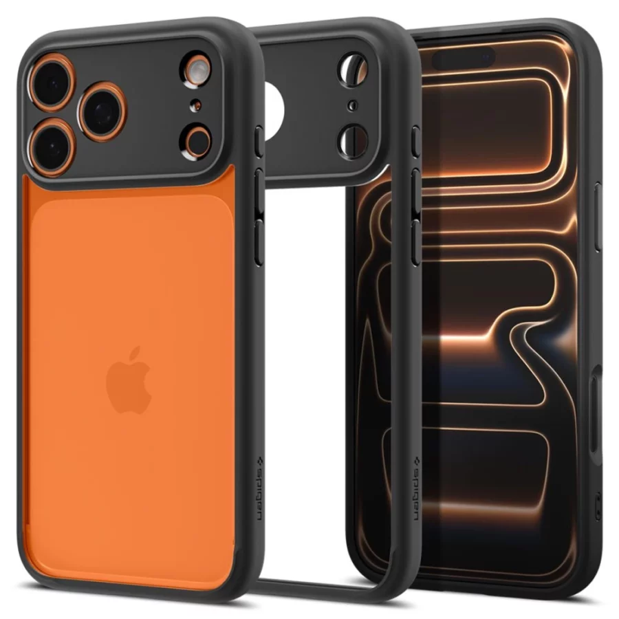 Etui Spigen Ultra Hybrid na iPhone 17 Pro Max - czarny mat