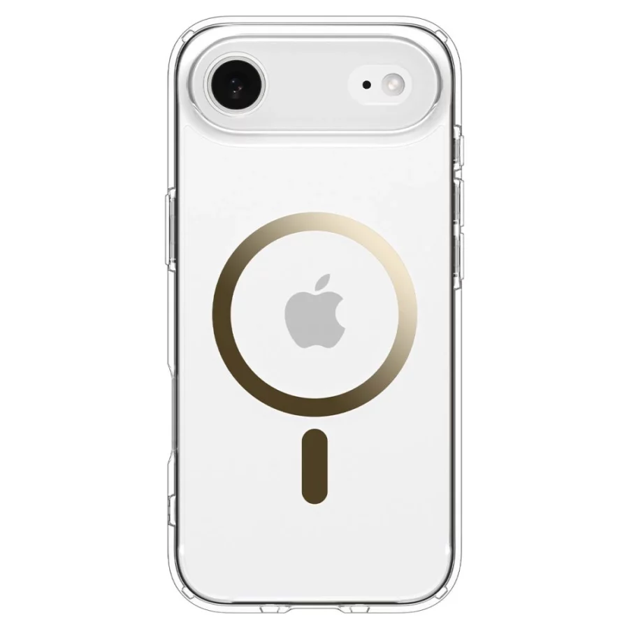 Etui Spigen Ultra Hybrid MagSafe na iPhone 17 Air - przezroczysto-złote