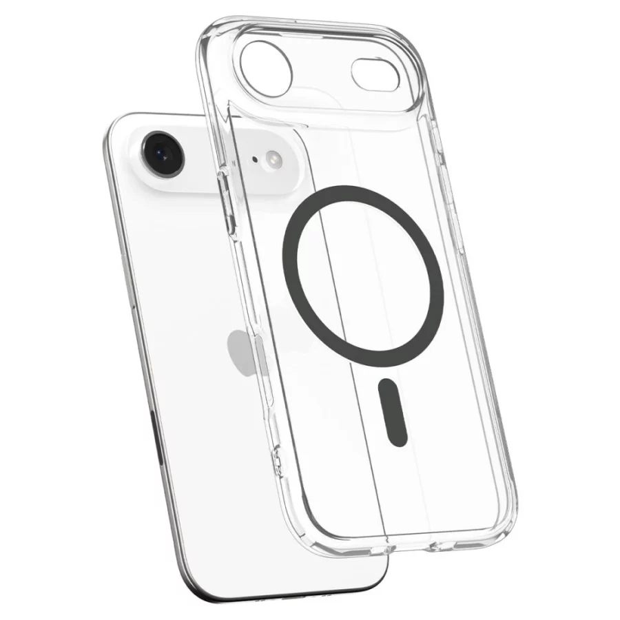 Etui Spigen Ultra Hybrid MagSafe na iPhone 17 Air - przezroczysto-szare