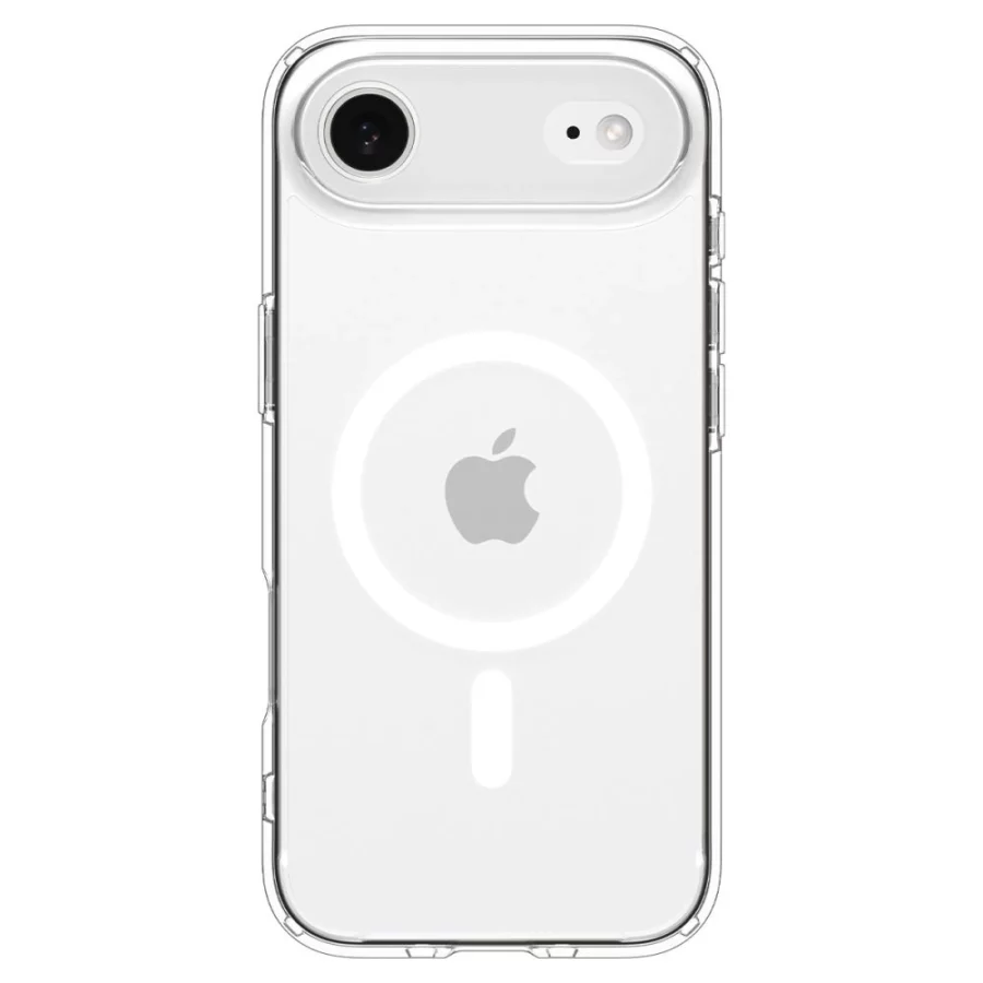 Etui Spigen Ultra Hybrid MagSafe na iPhone 17 Air - przezroczysto-białe
