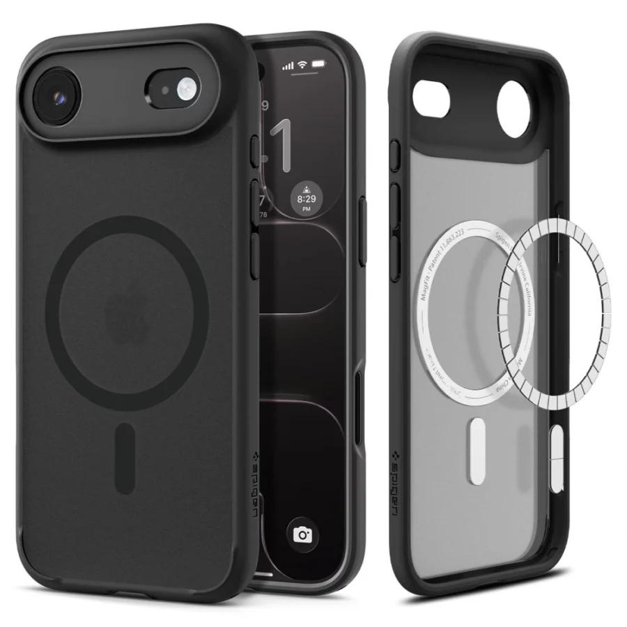 Etui Spigen Ultra Hybrid MagSafe na iPhone 17 Air - czarne