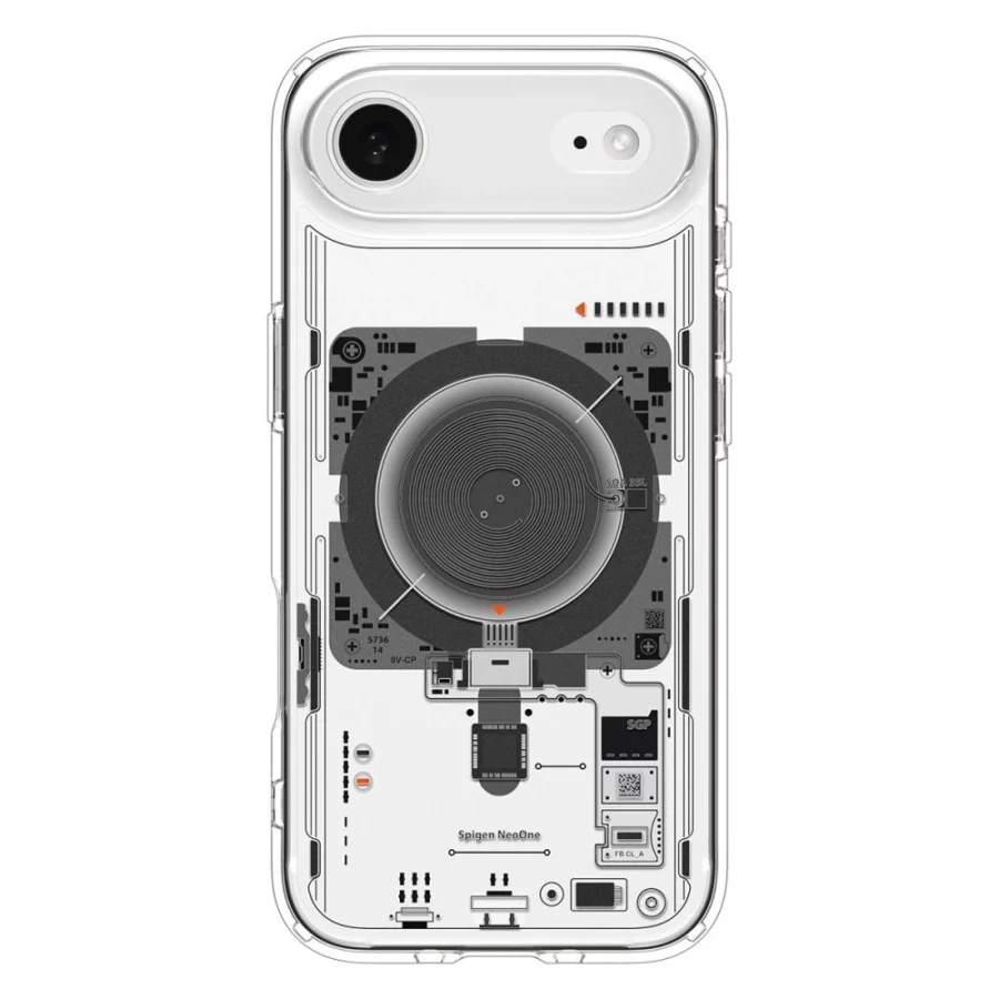 Etui Spigen Ultra Hybrid MagSafe na iPhone 17 Air Neo One - przezroczyste