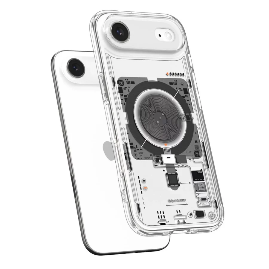Etui Spigen Ultra Hybrid MagSafe na iPhone 17 Air Neo One - przezroczyste