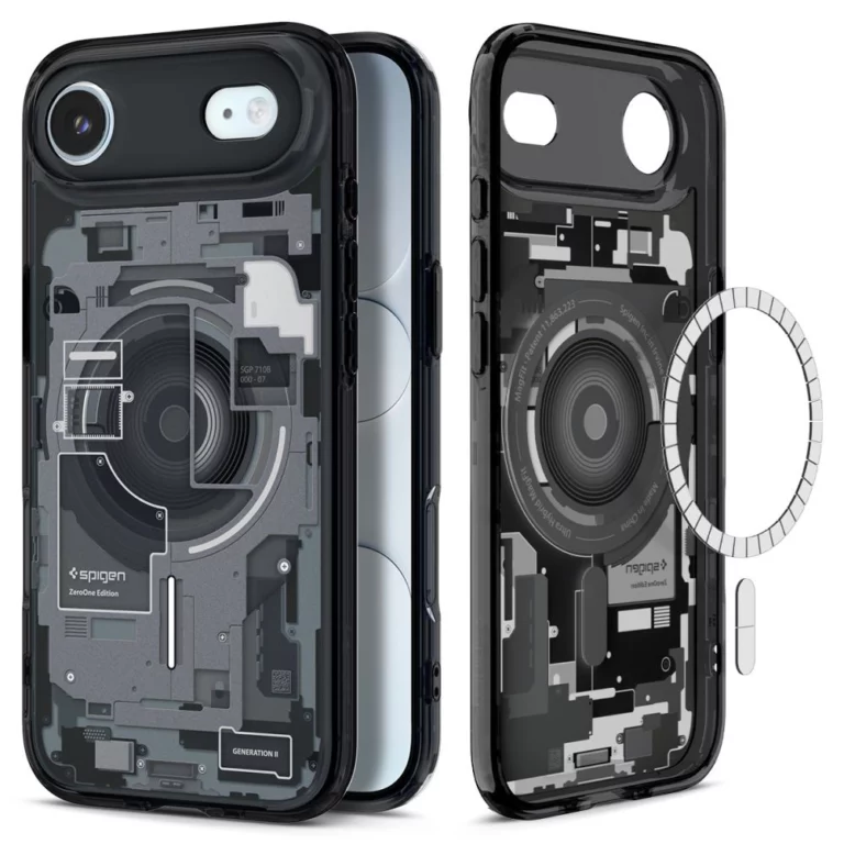 Etui Spigen Ultra Hybrid MagSafe na iPhone 17 Air Zero One - czarne