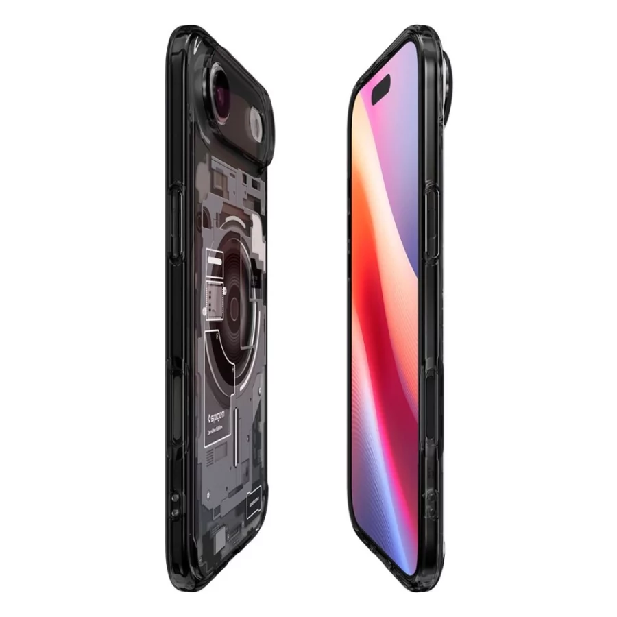 Etui Spigen Ultra Hybrid MagSafe na iPhone 17 Air Zero One - czarne