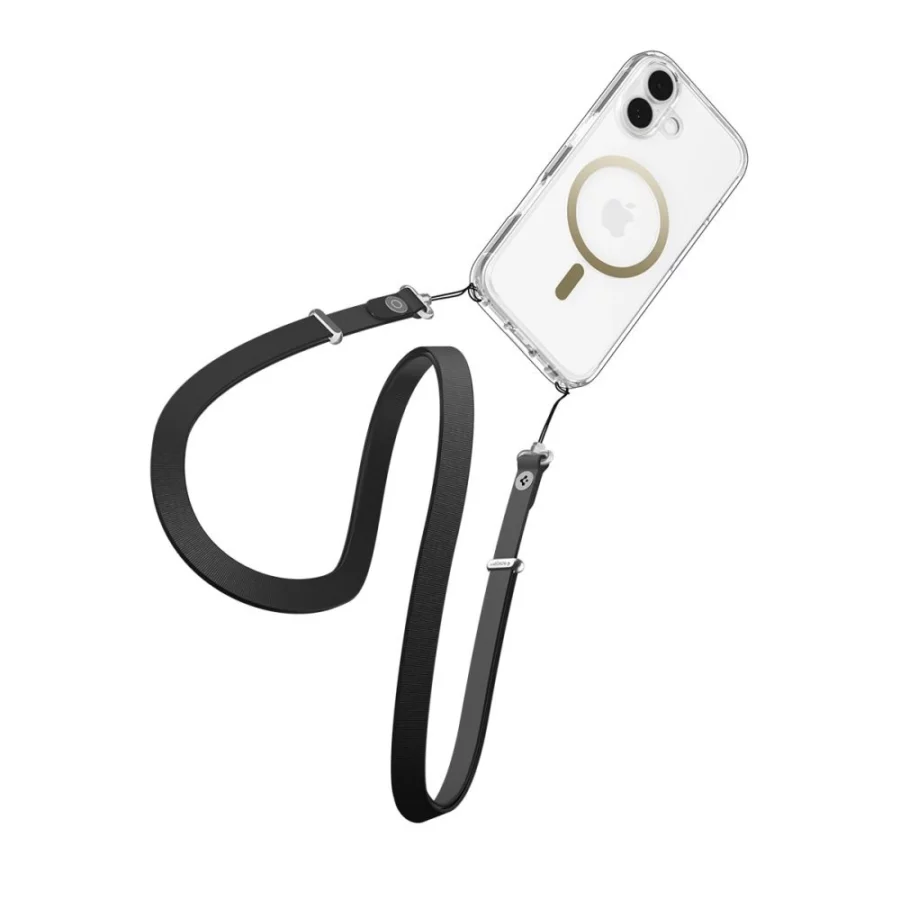 Etui Spigen Ultra Hybrid MagSafe na iPhone 17 - przezroczysto-złote