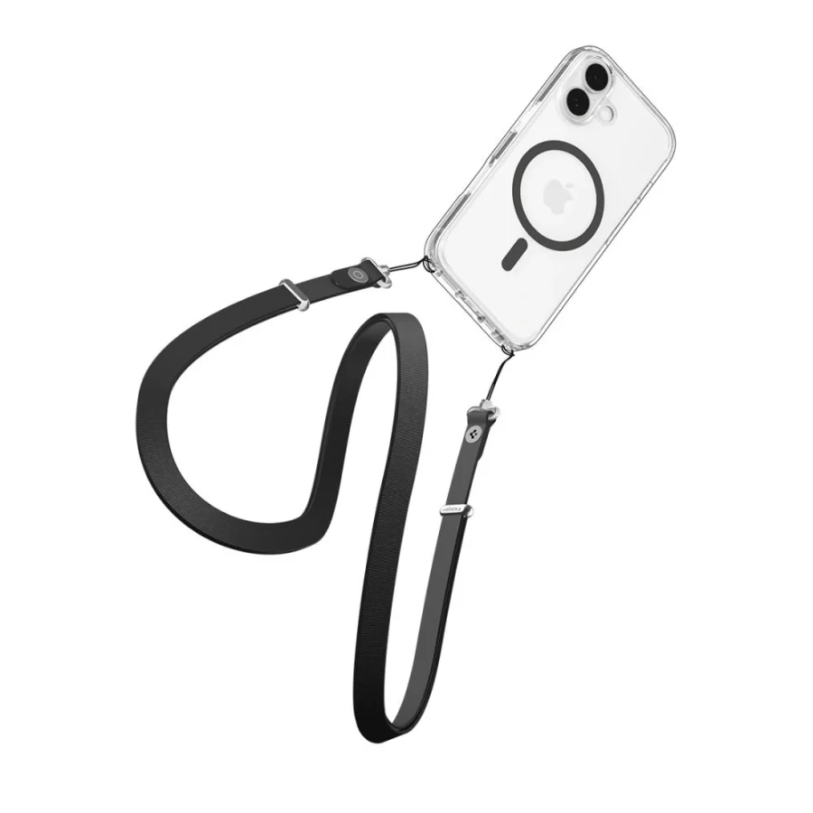 Etui Spigen Ultra Hybrid MagSafe na iPhone 17 - przezroczysto-szare