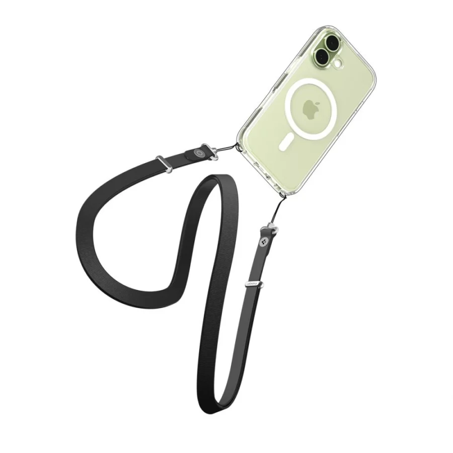 Etui Spigen Ultra Hybrid MagSafe na iPhone 17 - przezroczysto-białe