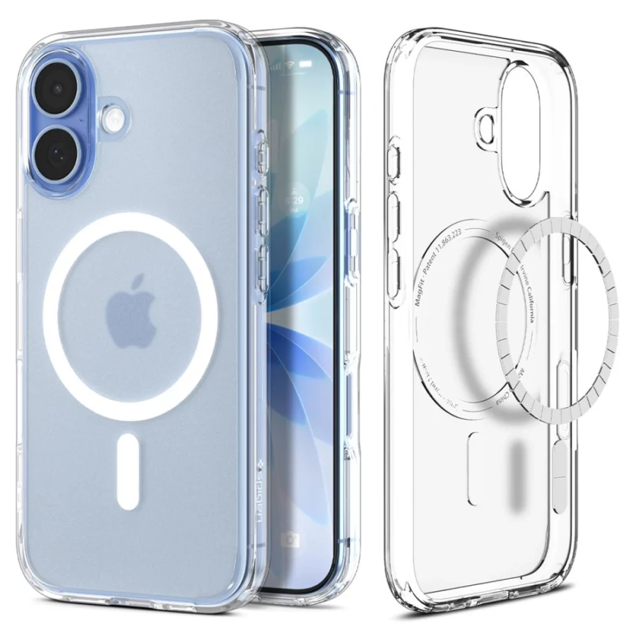 Etui Spigen Ultra Hybrid MagSafe na iPhone 17 - białe