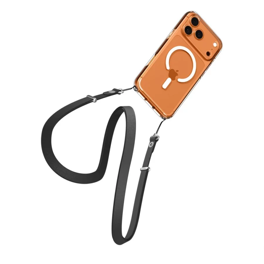 Etui Spigen Ultra Hybrid MagSafe na iPhone 17 Pro - przezroczysto-białe