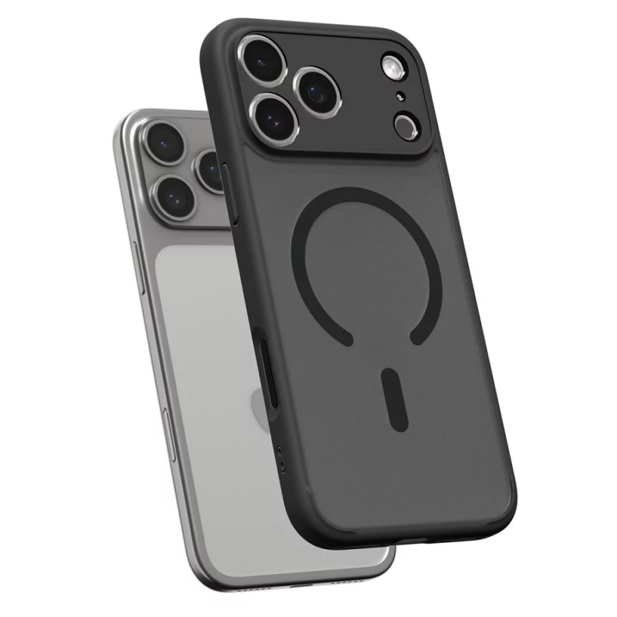 Etui Spigen Ultra Hybrid MagSafe na iPhone 17 Pro - czarne