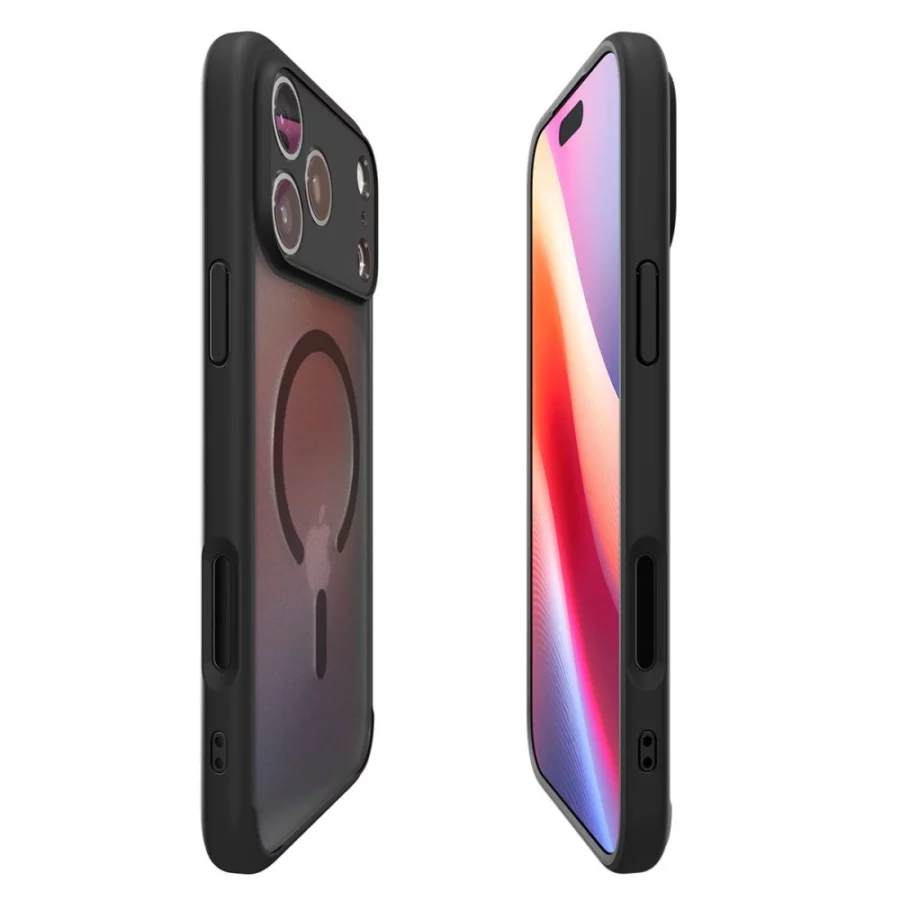 Etui Spigen Ultra Hybrid MagSafe na iPhone 17 Pro - czarne