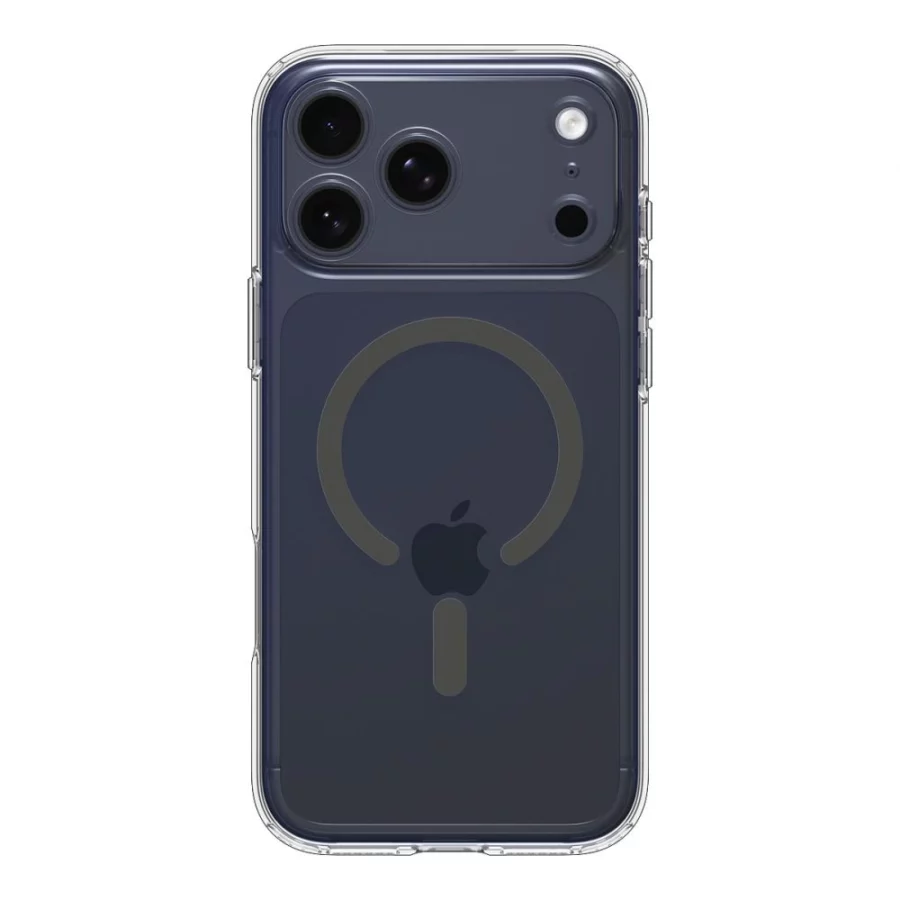 Etui Spigen Ultra Hybrid MagSafe na iPhone 17 Pro Max - przezroczysto-szare