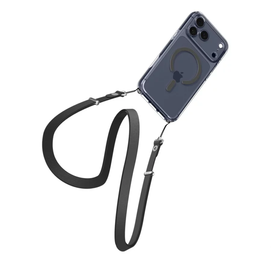 Etui Spigen Ultra Hybrid MagSafe na iPhone 17 Pro Max - przezroczysto-szare