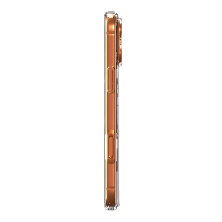 Etui Spigen Ultra Hybrid MagSafe na iPhone 17 Pro Max - przezroczysto-białe