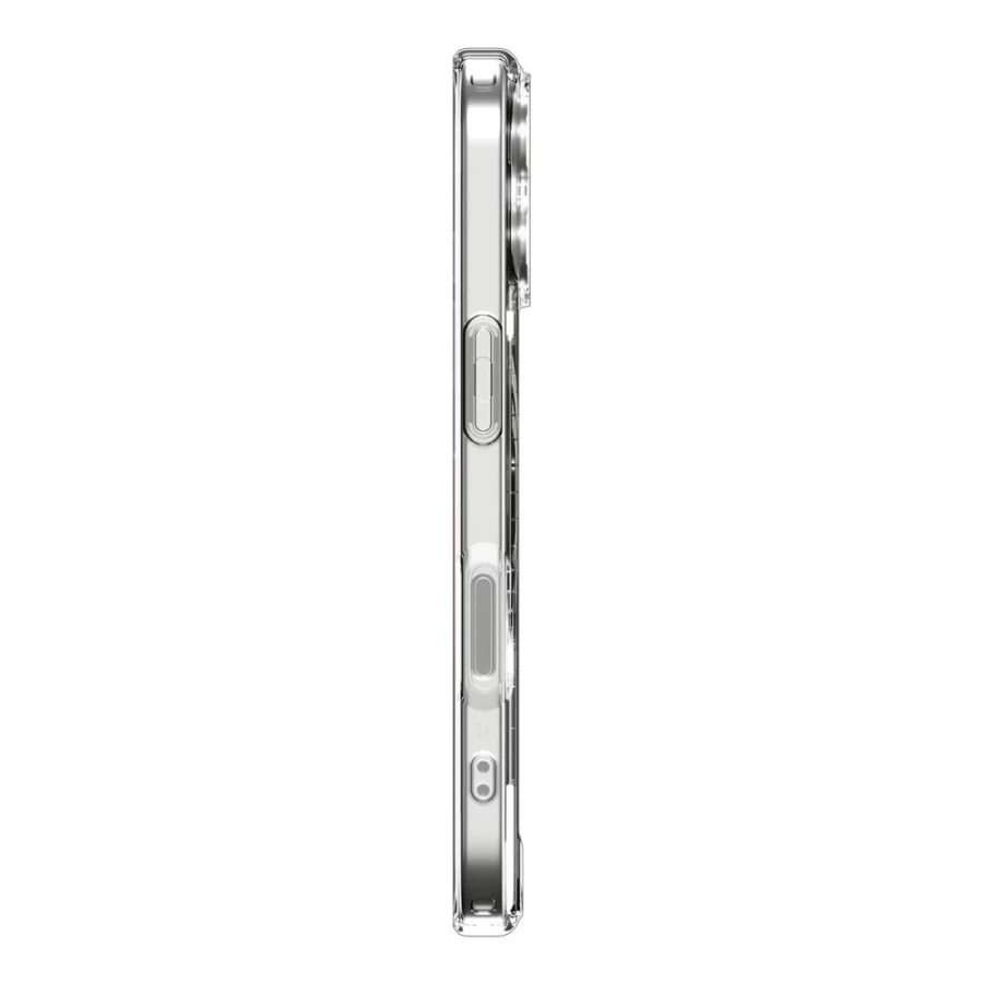 Etui Spigen Ultra Hybrid MagSafe na iPhone 17 Zero One - białe