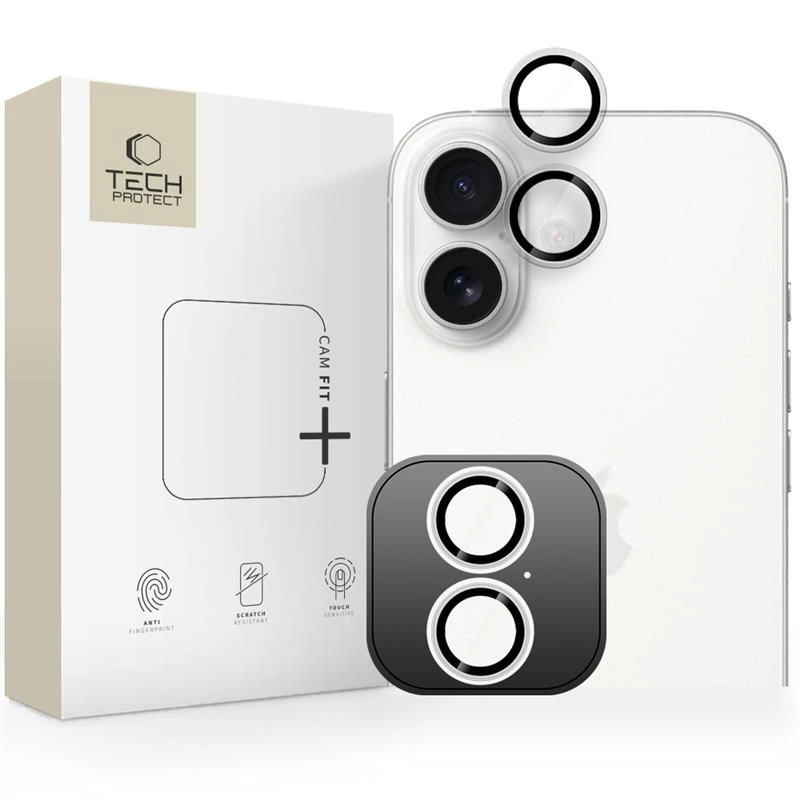 Osłona aparatu Tech-Protect Camring Fit+ na iPhone 17 - przezroczysta
