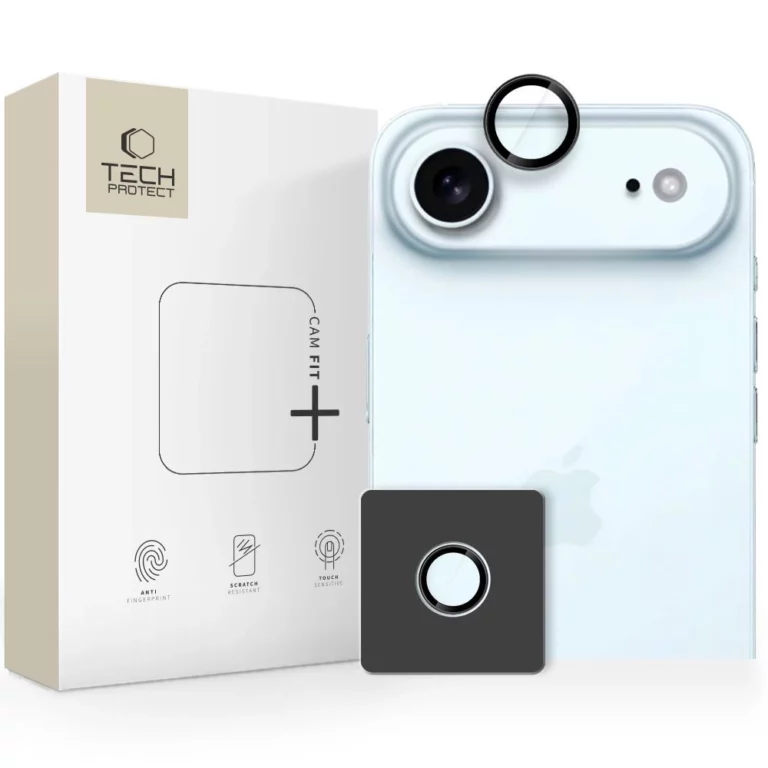 Osłona aparatu Tech-Protect Camring Fit+ na iPhone 17 Air - czarna