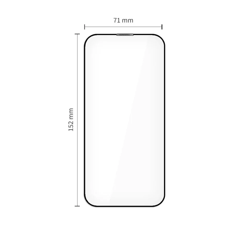 Szkło hartowane Tech-Protect Quick Set+ 2-pack na iPhone 17 Air - czarne