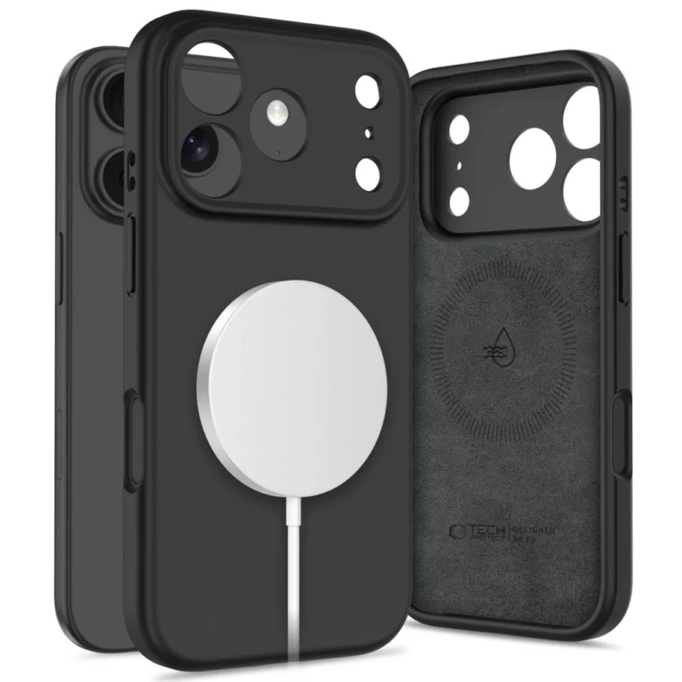 Etui Tech-Protect BasicMag MagSafe na iPhone 17 Pro Max - czarny mat