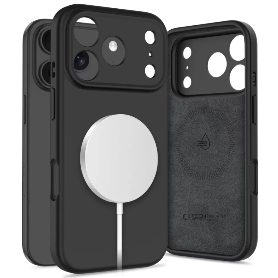 Etui Tech-Protect BasicMag MagSafe na iPhone 17 Pro Max - czarny mat