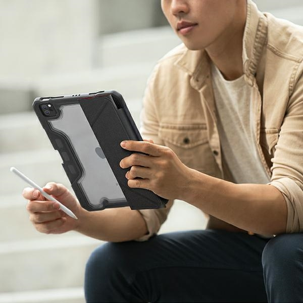 UNIQ etui Trexa iPad Pro 11" 2021/2020   iPad Air 10.9" (2022/2020) Antimicrobial czerwony/red