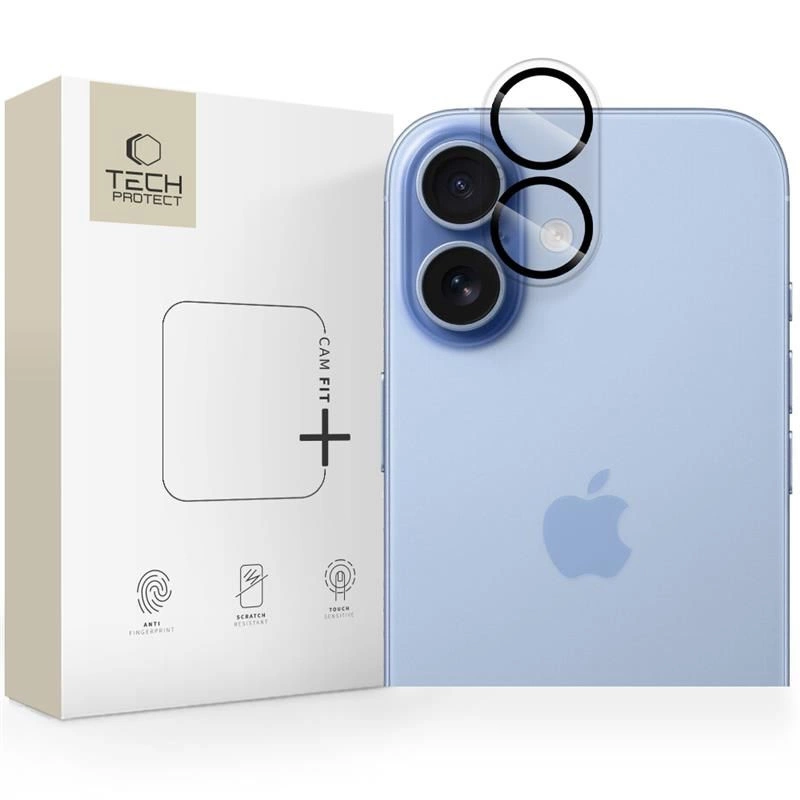 Osłona aparatu Tech-Protect Cam Fit+ na iPhone 17 - przezroczysta