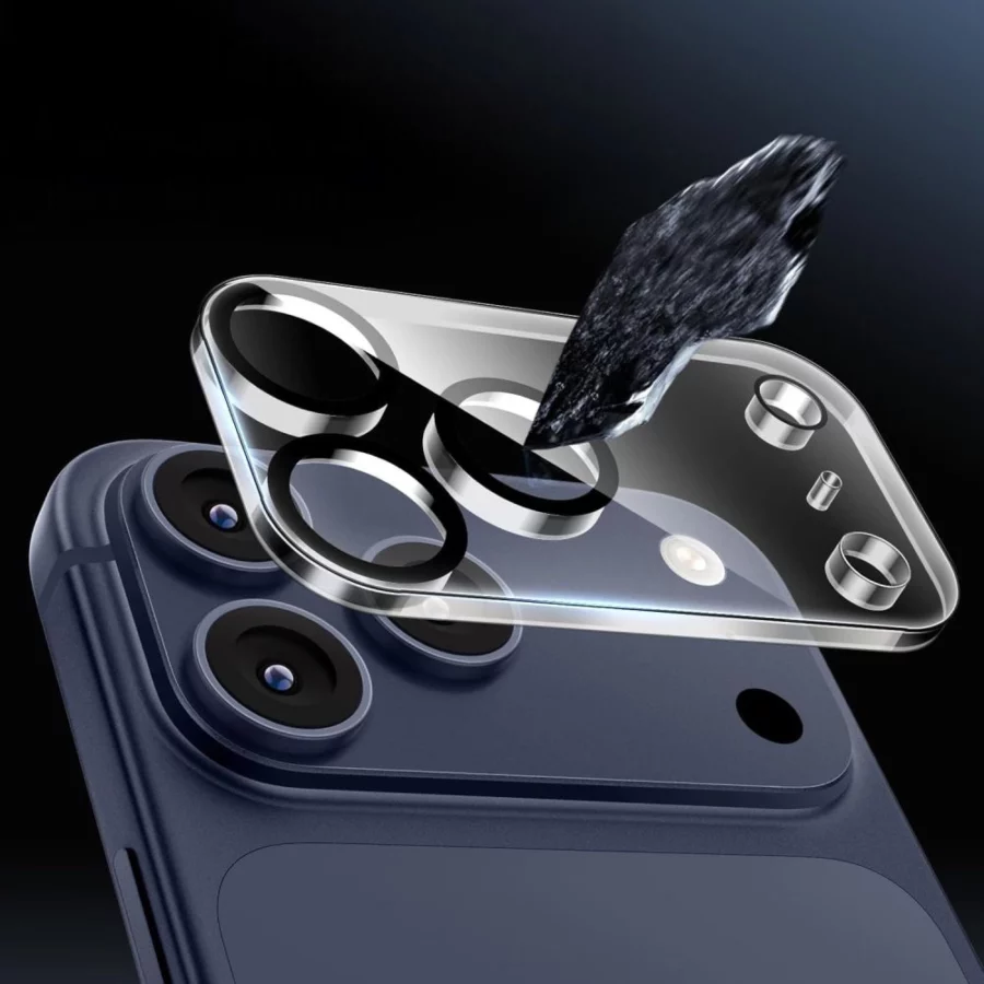 Osłona aparatu Tech-Protect Cam Fit+ na iPhone 17 Pro Max - przezroczysta
