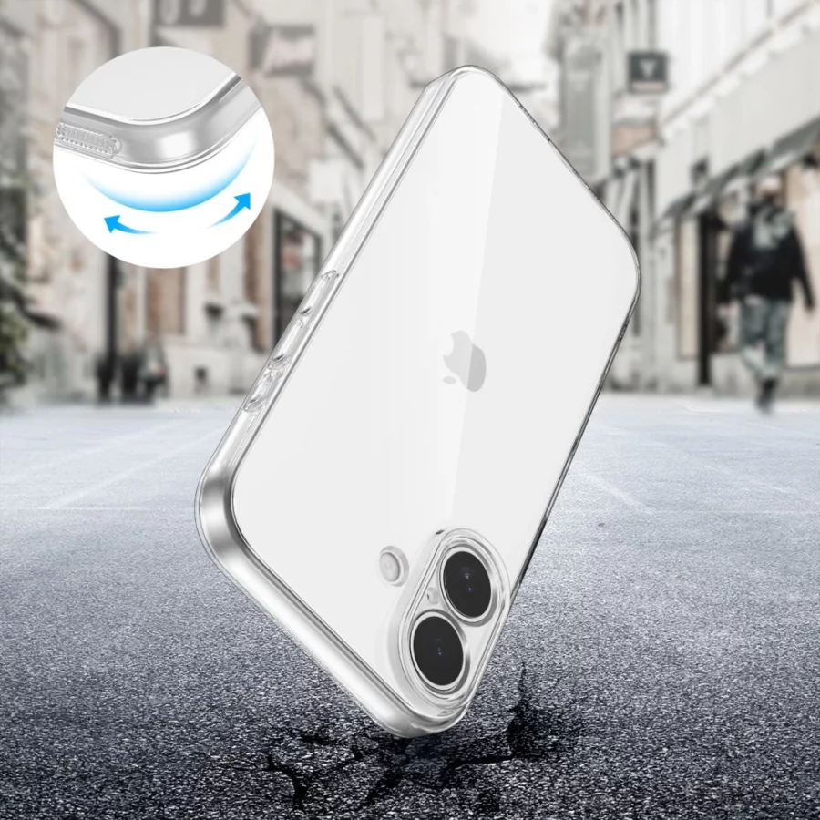 Etui Tech-Protect FlexAir na iPhone 17 - przezroczyste