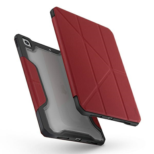 UNIQ etui Trexa iPad 10.2" 2021/2020/2019 Antimicrobial czerwony/red