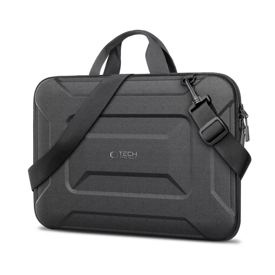 Etui Tech-Protect Ranger-X Tactical na laptopa 15-16" - czarne