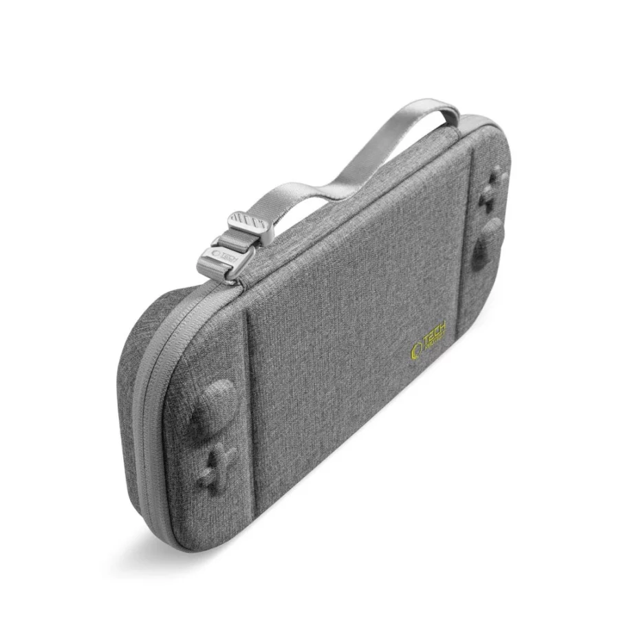 Etui Tech-Protect Slim Pouch na Nintendo Switch 2 - szare
