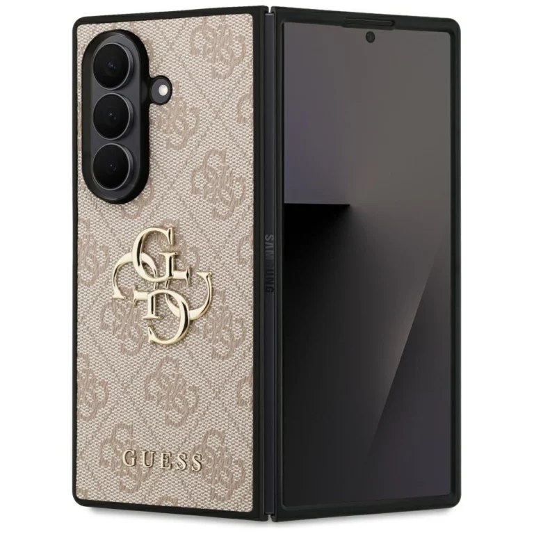 Etui Guess Big 4G Logo Classic Logo na Samsung Galaxy Z Fold7 - różowe