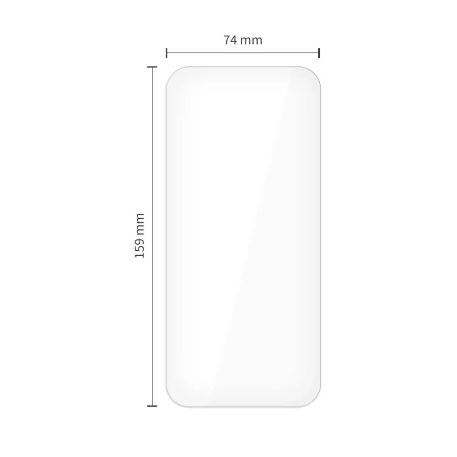 Szkło hartowane Tech-Protect Easy Set+ 3-pack na iPhone 16 Pro Max / 17 Pro Max - przezroczyste