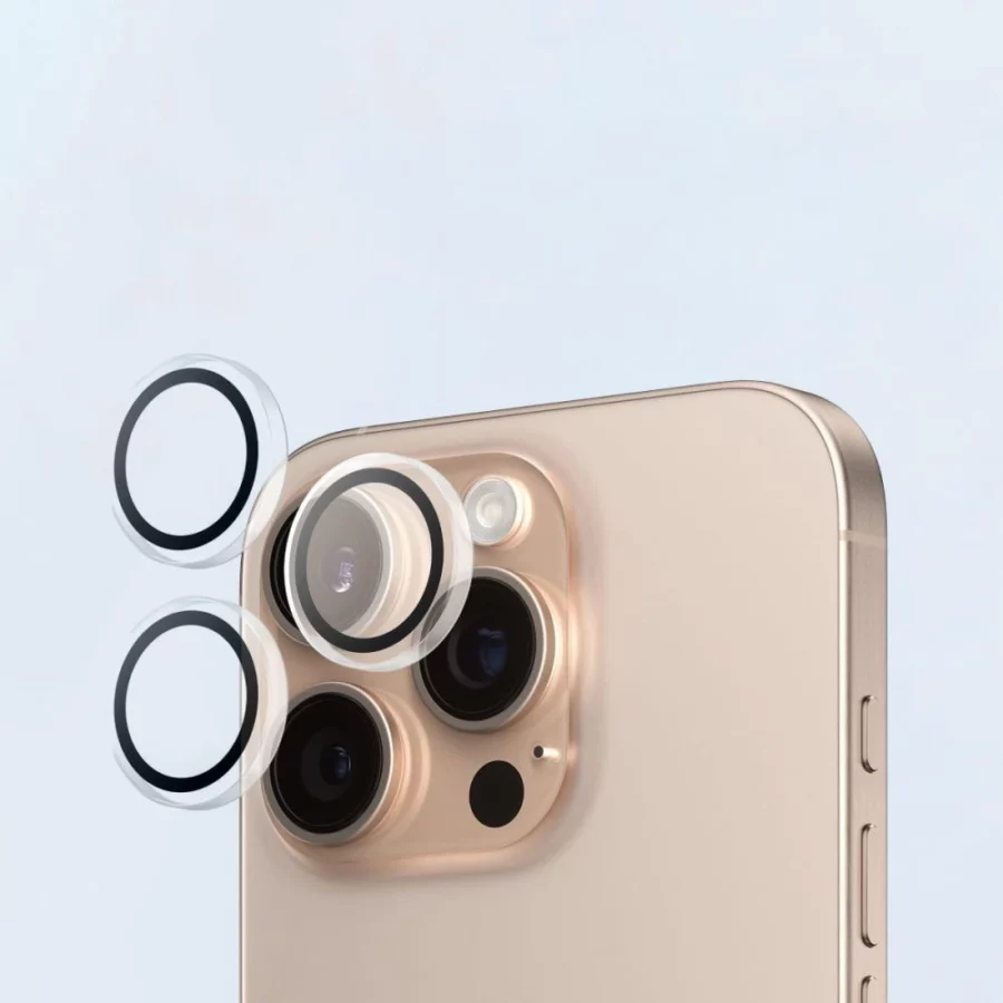 Szkło hartowane Tech-Protect Easy Set+ 3-pack na iPhone 16 Pro Max / 17 Pro Max - przezroczyste