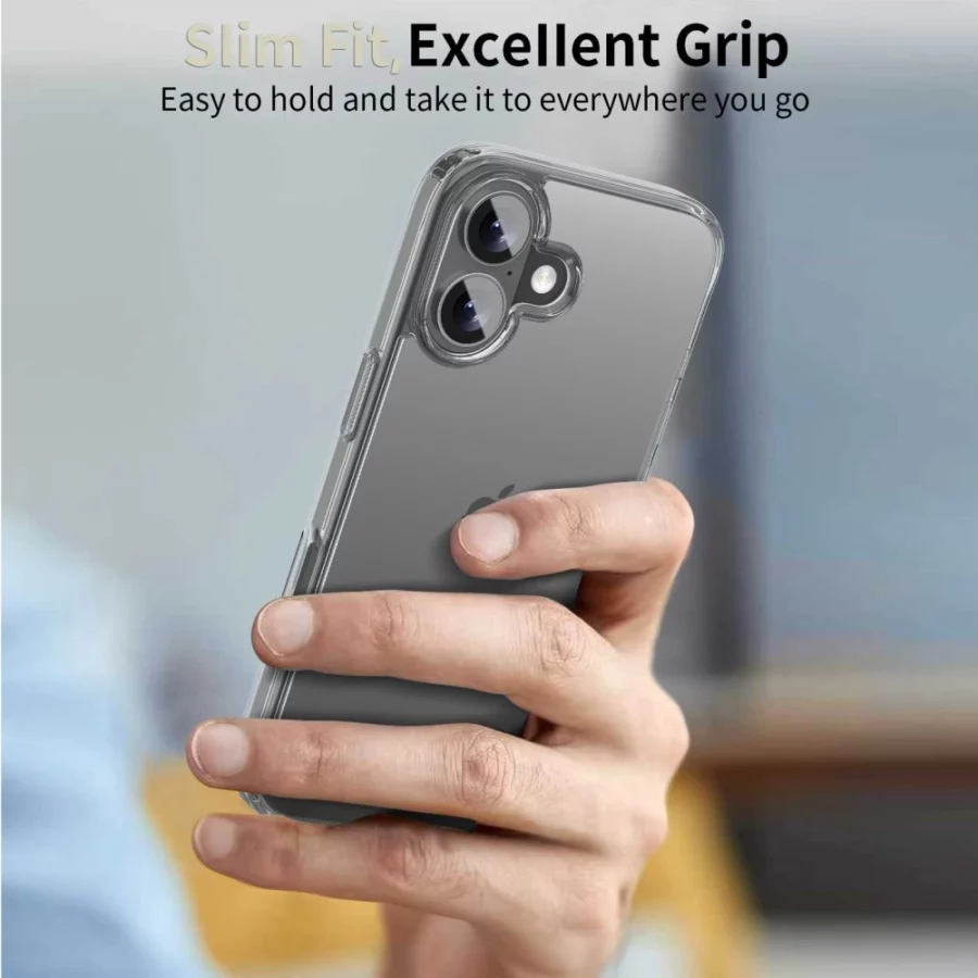 Etui Tech-Protect FlexAir Hybrid na iPhone 17 - przezroczyste