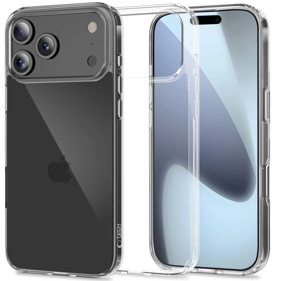 Etui Tech-Protect FlexAir Hybrid na iPhone 17 Pro - przezroczyste