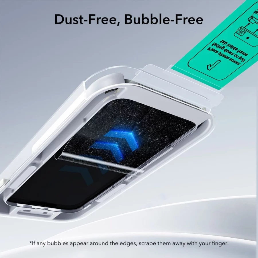 Szkło hartowane ESR UltraFit Tempered Glass 2-pack na iPhone 16 Pro / 17 - przezroczyste