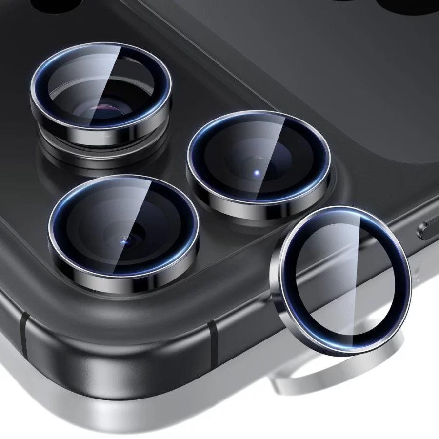 Osłona aparatu ESR Armorite na iPhone 14 Pro / Pro Max / 15 Pro / Pro Max / 16 Pro / Pro Max / 17 Pro / Pro Max - czarna