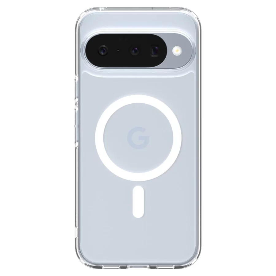 Etui Spigen Ultra Hybrid Mag MagSafe na Google Pixel 10 / 10 Pro - przezroczysto-białe