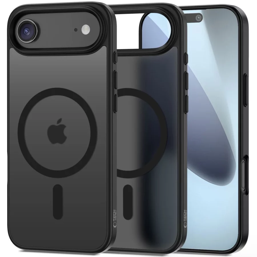 Etui Tech-Protect MagMat MagSafe na iPhone 17 Air - czarny mat